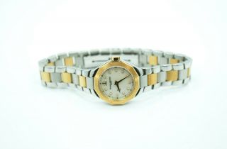 Baume & Mercier Riviera Stainless & 18K Gold With MOP Diamond Dial 3