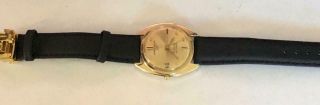 AUTHENTIC VINTAGE 14K YELLOW GOLD LONGINES ULTRA CHRONO AUTOMATIC MEN ' S WATCH 10