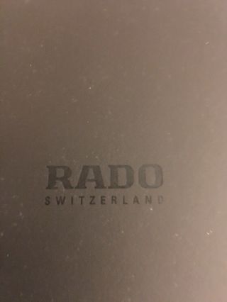 Rado Centrix SWISS Quartz Black Dial Two Tone Ceramic Men ' s Watch (R30929712) 5