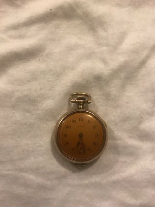 1920 Elgin 7j Model 3 Grade 463 Size 3/0s Pocket Watch