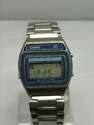 Vintage Casio 82 M 1230 Melody Alarm Watch