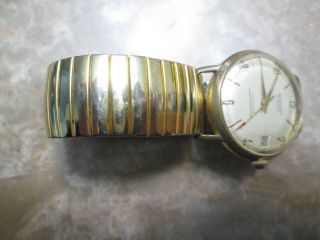 Vintage 41 Jewel Automatic Swiss Montfort Mens Watch Date 3