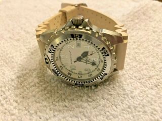 Extremely Momentum by St.  Moritz Quartz Diver on White Natural Rubber Strap 6