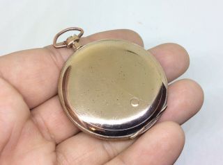 Fantastic Antique Victorian 9ct Gold Filled Full Hunter Pocket Watch Case Fob