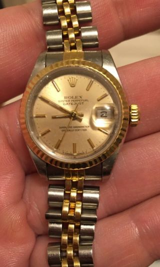 Mens Pre Owned Rolex Watch Datejust