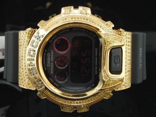 G Shock/g - Shock 6900 Canary Yellow Diamond Watch Joe Rodeo 2.  50 Ct.