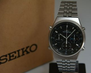 Rare Seiko Chronograph Watch 7a38 - 7270 Vintage