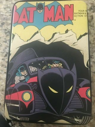 NUMBERED FOSSIL BATMAN WATCH IN TIN - - RARE 3