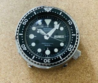 Seiko 7549 - 7010 Professional Divers Quartz Authentic Mens Watch Repair Or Parts
