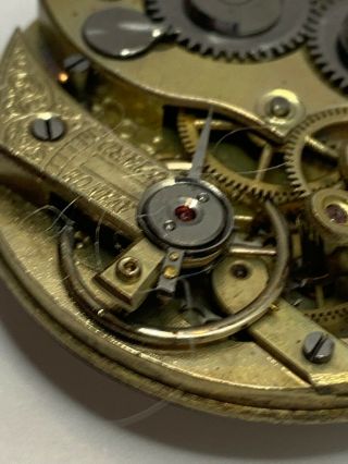 Charles Locle Swiss Pocket Watch Movement 36 Mm Dial F2552 3