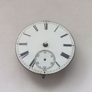 Vintage Fusee Pocket Watch Movement Only