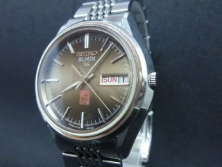Vintage SEIKO ELNIX SG QUARTZ 0723 - 6010 421093 Wrist Watch W728 5
