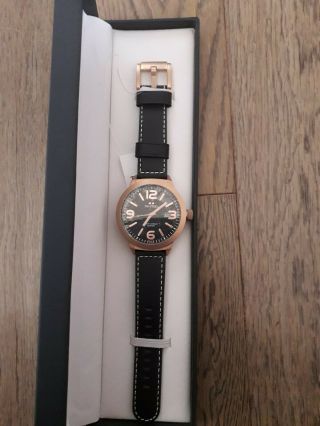 Tw Steel Mens Mc50 Marc Coblet Limited Edition Rose Gold Colour Watch.