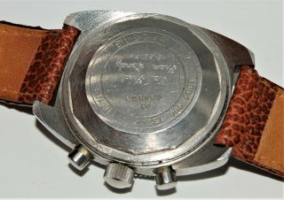 Vintage Bulova Deep Sea Diver 666 Chronograph N0 Valjoux 7733 Watch 5