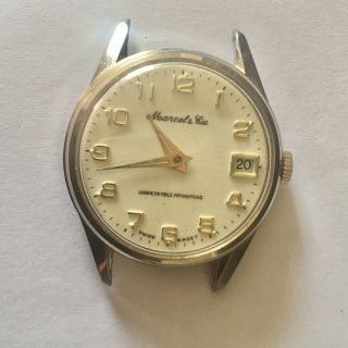 Vintage Marcel & Cie Mens Automatic Swiss watch Day Date 3