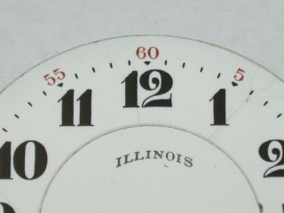 Illinois Railroad Pocket Watch 16 Size Dial.  83R 2