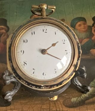 Vintage Brass Pocket Watch Stand