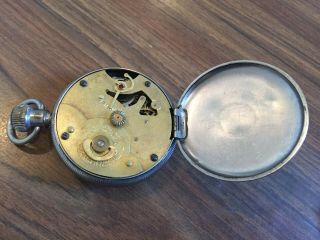 Scarce R.  H.  Ingersoll & Bros.  Yankee Back Wind And Set Pocket Watch 1891 2