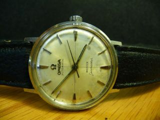 Vintage Omega Seamaster " Miester " Dial Cal.  552 Automatic All Ss Mens