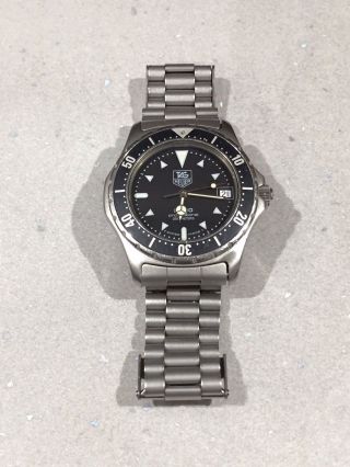 Vintage Tag Heuer 2000 Professional Dive Watch - 973.  006