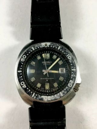 Rare 1970s Vintage Seiko Automatic Divers 150m Apocalypse Now Watch - 6105 - 8119