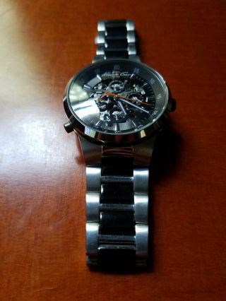 Kenneth Cole Men ' s Automatic Skeleton Dial Watch 2