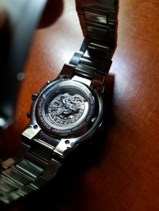 Kenneth Cole Men ' s Automatic Skeleton Dial Watch 3