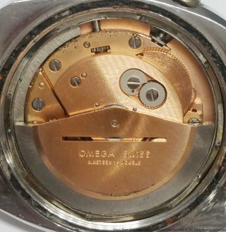 Omega Memomatic Seamaster Alarm Cal 980 168.  071 Orig Bracelet Scarce Mens Watch 3