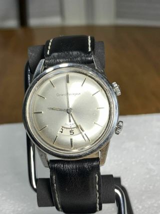 Vintage Girard Perregaux Alarm Reference 7742 Unpolished And Very Good