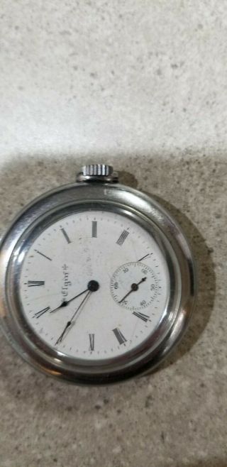 Vintage Elgin Pocket Watch - 6s - 15 Jewels - Runs & Keeps Time - Made In 1903