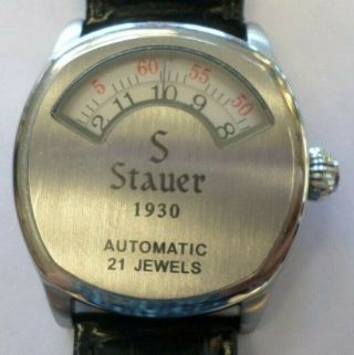 Cool Stauer 1930 21 Jewels 15457 Automatic Wrist Watch