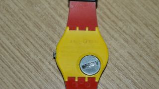 Very Rare Keith Haring Swatch watch - numbered AE of 9999 pos harings own swatch 5