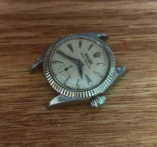 Vintage Rolex Oyster Perpetual Sub Second Automatic Watch 6504 6509 Brevet 3