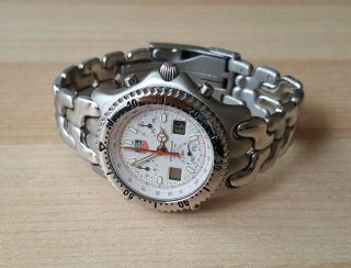 Gents Stainless Steel Tag Heuer Sel Quartz Chronograph Cg1111 - 0