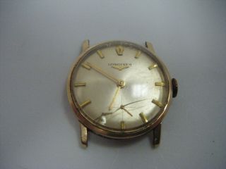 Longines - Wittnauer 10k Gold - Filled 17 Jewels Unadjusted Mechanical Windup
