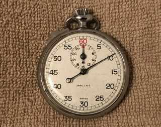 Vintage Gallet Timer Stop Watch - Wind up / Swiss 2