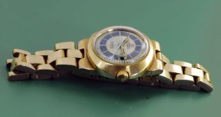 Vintage 1960 ' s Omega Dynamic Gold Filled Ladies Automatic Date Watch 4