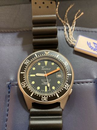 Squale 1521 50 Atmos Automatic Divers Blasted Finish Watch
