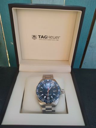 Tag Heuer Formula 1 Blue Dial Stainless Steel Men 