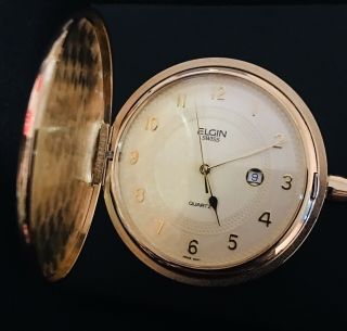 Hermoso Reloj De Bolsillo Elgin Antiguo