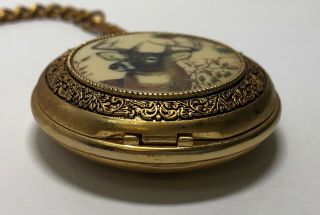 THE FRANKLIN NATIONAL FISH AND WILDLIFE FOUNDATION POCKET WATCH 4