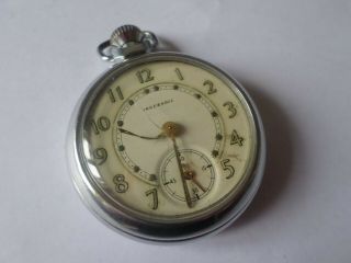 Vintage Ingersoll Pocket Watch For Repairs Or Spares