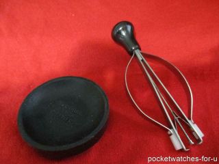 Pocket Watch Case Opener Vacuum/suction Cup & Hand Removing Tool Presto Style