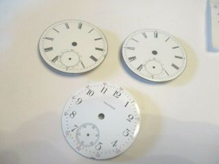3 Waltham Pocketwatch 18 Size Dials Hunting Case Bc - 1