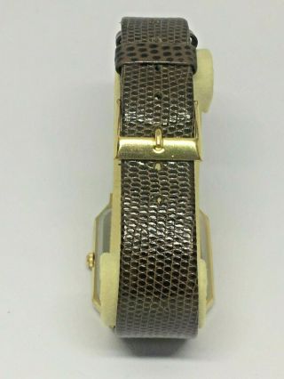 Vintage Seiko Quartz Men ' s Watch Gold Tone - Japan 6430 - 5290T 3