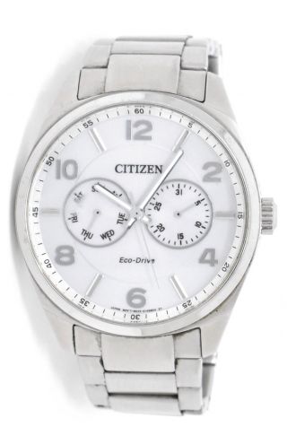 Citizen Eco - Drive Eco - Drive Ao9020 - 84a Silver Dial Chronograph Men’s Watch