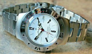 Vostok Amphibian Auto Russian Diver Wrist Watch 060483