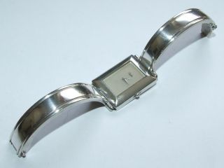Vintage Quinn Scheurle German 925 Solid Sterling Silver Watch Rrp £1,  000
