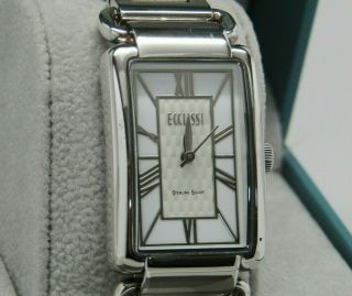 Ecclissi Sterling Silver Status Watch Silver