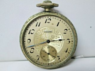 Vintage Elgin 14k Gold Filled Non - Running Pocket Watch